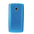 Nillkin matte scrub skin cases covers for Sony Ericsson A8i - Blue