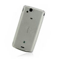 Nillkin matte scrub skin cases covers for Sony Ericsson Xperia Arc LT15I X12 - White