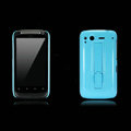 Nillkin Bright side skin cases shelf covers for HTC Desire S G12 S510e - Blue