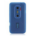 Nillkin matte scrub skin cases covers for HTC EVO 3D G17 X515M - Blue
