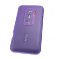 Nillkin matte scrub skin cases covers for HTC EVO 3D G17 X515M - Purple