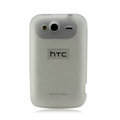 Nillkin matte scrub skin cases covers for HTC Wildfire S A510e G13 - White