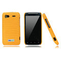 Nillkin new pishi leather Holster cases covers for HTC Sensation G14 Z710e - Yellow