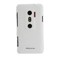Nillkin scrub hard skin cases covers for HTC EVO 3D G17 X515M - White