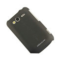 Nillkin scrub hard skin cases covers for HTC Wildfire S A510e G13 - Black