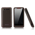 Nillkin scrub hard skin cases covers for HTC Lexicon S610D - Brown