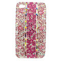 Bling S-warovski crystal diamonds cases covers for iPhone 4G - Pink