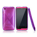 Nillkin Super Scrub Rainbow Cases Skin Covers for K-touch W700 - Purple