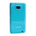 Piano paint Hard Back Cases Covers for Samsung i9100 Galasy S II S2 - Blue