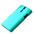 ROCK hard skin cases covers for Sony Ericsson LT26i Xperia S - Blue