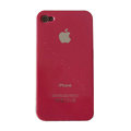 Ultrathin Piano paint Hard Back Cases Covers for iPhone 4G/4S - Red