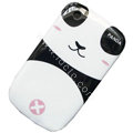 Cartoon Panda Hard Case Skin Covers For BlackBerry Curve 8520 9300 - Pink