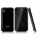 Boostar TPU soft skin cases covers for Samsung i9000 Galaxy S i9001 - Black