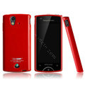 Boostar TPU soft skin cases covers for Sony Ericsson Xperia ray ST18i - Red