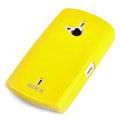 ROCK Colorful skin cases covers for Sony Ericsson WT19i - Yellow