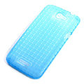 ROCK Magic cube TPU soft Cases Covers for HTC One X Superme Edge S720E - Blue