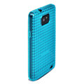 ROCK Magic cube TPU soft Cases Covers for Samsung i9100 i9108 Galasy S2 - Blue