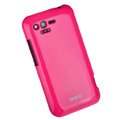 ROCK Colorful skin cases covers for HTC Rhyme S510b G20 - Rose