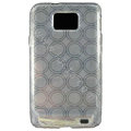 TPU Soft Skin Cases Covers for Samsung i9100 i9108 Galasy S II S2 - White