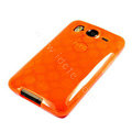 TPU Soft Skin Silicone Cases Covers for HTC G10 Desire HD A9191 - Orange