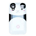 Cartoon Panda Hard Cases Skin Covers for Samsung Galaxy Ace S5830 i579 - Pink