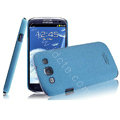 IMAK Cowboy Shell Quicksand Cases Covers for Samsung I9300 Galaxy SIII S3 - Blue