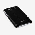 ROCK Colorful Glossy Cases Skin Covers for HTC Sensation XL Runnymede X315e G21 - Black