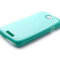 ROCK Colorful Glossy Cases Skin Covers for HTC Ville One S Z520E - Blue