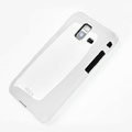 ROCK Colorful Glossy Cases Skin Covers for Samsung S7250 Wave M - White