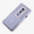 ROCK Magic cube TPU soft Cases Covers for HTC EVO 3D G17 X515M - White