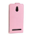 Leather Cases Support Holster Cover For Sony Ericsson LT22i Xperia P - Pink