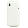 Tourmate Glossy Soft Cases Skin Covers for HTC T328W Desire V - White