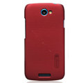 Nillkin Matte Hard Cases Skin Covers for HTC One S Ville Z520E - Red