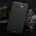 Nillkin Matte Hard Cases Skin Covers for HTC One X Superme Edge S720E G23 - Black