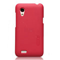 Nillkin Matte Hard Cases Skin Covers for HTC T328t Desire VT - Red