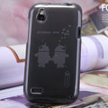 Nillkin Super Scrub Rainbow Cases Skin Covers for HTC T328W Desire V - Gray
