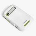 ROCK Colorful Glossy Cases Skin Covers for Motorola XT319 - White