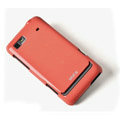 ROCK Colorful Glossy Cases Skin Covers for Motorola XT615 - Red