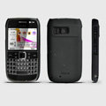 ROCK Naked Shell Hard Cases Covers for Nokia E6 - Black