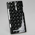 Nillkin 3D Mysterious Shadow Hard Cases Skin Covers for Sony Ericsson LT26i Xperia S - Round