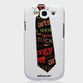 Nillkin Arts Show Hard Cases Skin Covers for Samsung Galaxy SIII S3 I9300 I9308 - Necktie