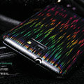 Nillkin Dynamic Color Hard Cases Skin Covers for Samsung Galaxy Note i9220 N7000 i717 - Black