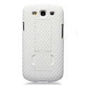 Nillkin Lozenge Skin Hard Cases Covers for Samsung Galaxy SIII S3 I9300 I9308 - White