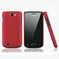 Nillkin Super Matte Hard Cases Skin Covers for Samsung i8150 Galaxy W - Red