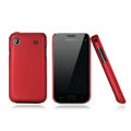 Nillkin Super Matte Hard Cases Skin Covers for Samsung i9008L - Red