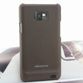 Nillkin Super Matte Hard Cases Skin Covers for Samsung i9100 i9108 i9188 Galasy S2 - Brown