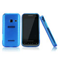 Nillkin Super Matte Rainbow Cases Skin Covers for Samsung S5820 - Blue
