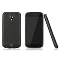 Nillkin Super Matte Rainbow Cases Skin Covers for Samsung i9250 GALAXY Nexus Prime i515 - Black