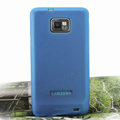 Nillkin Super Matte Rainbow Soft Cases Covers for Samsung i9100 i9108 i9188 Galasy S2 - Blue