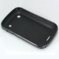 Nillkin Super Matte Rainbow Cases Skin Covers for BlackBerry 9900 - Black